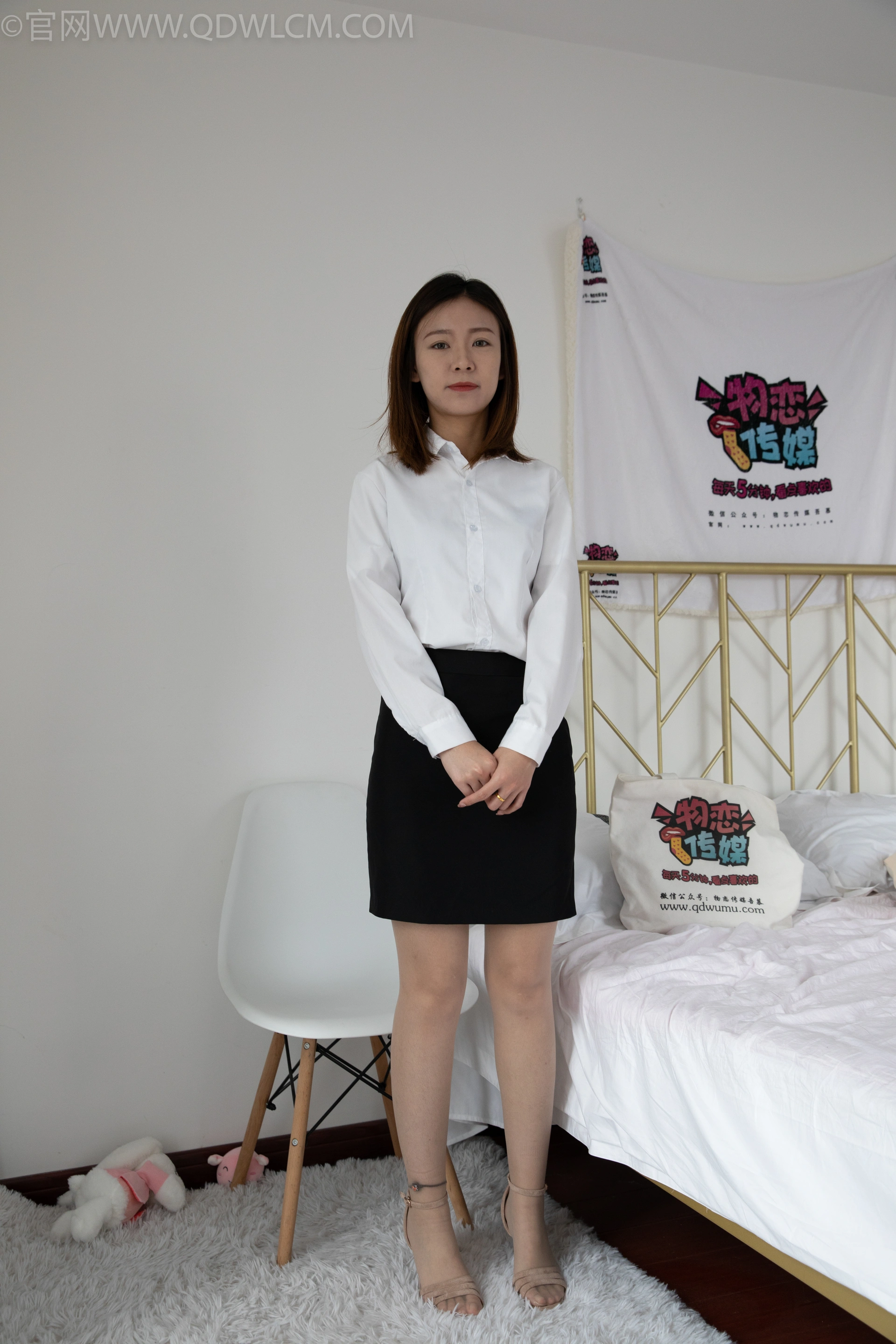 物恋传媒 NO.1203 婷婷-知性风 1
